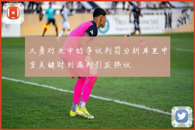 火勇对决中的争议判罚分析库里申京关键时刻漏判引发热议
